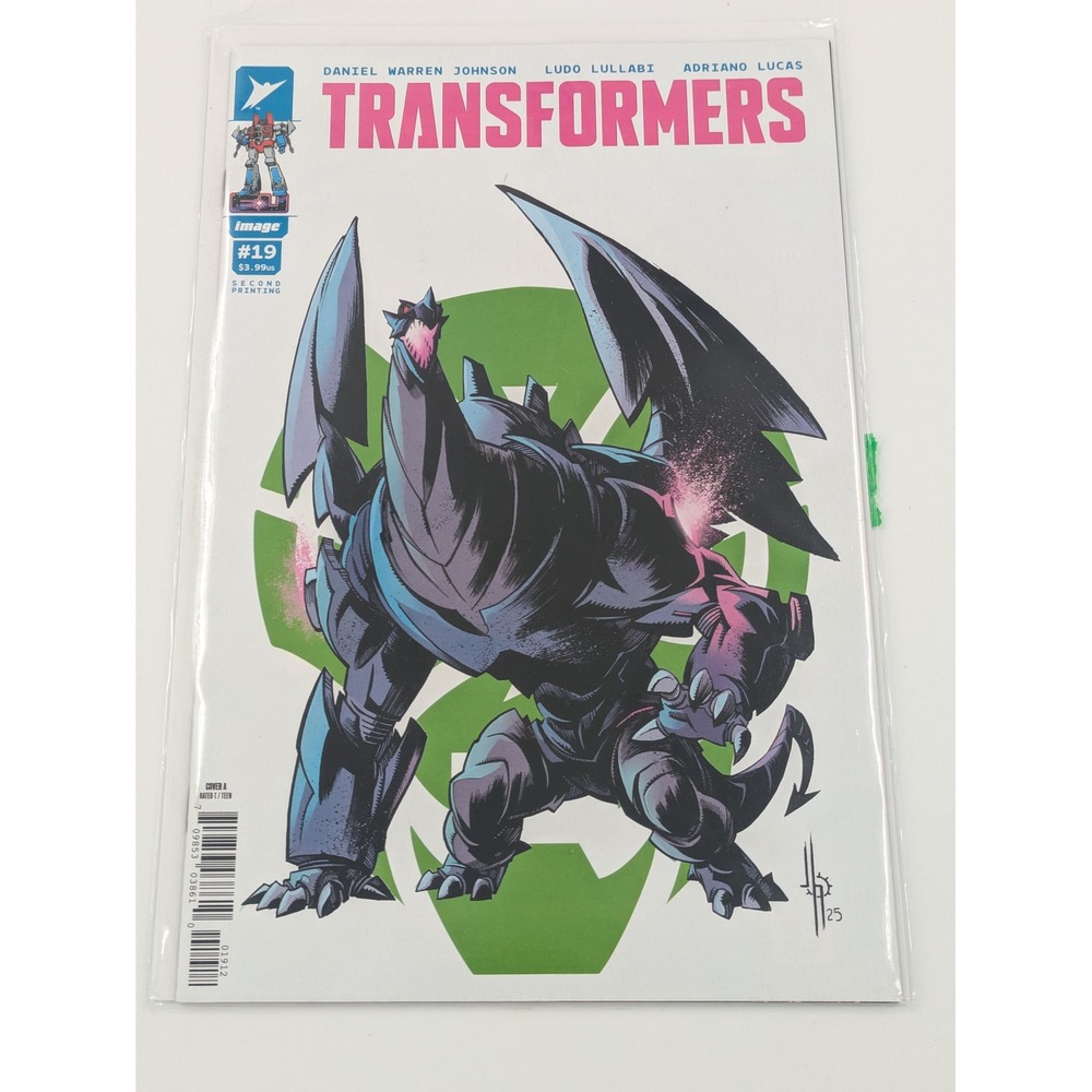 Image Comics Transformers #19 Second Printing Daniel Warren Johnson Cover A 2025